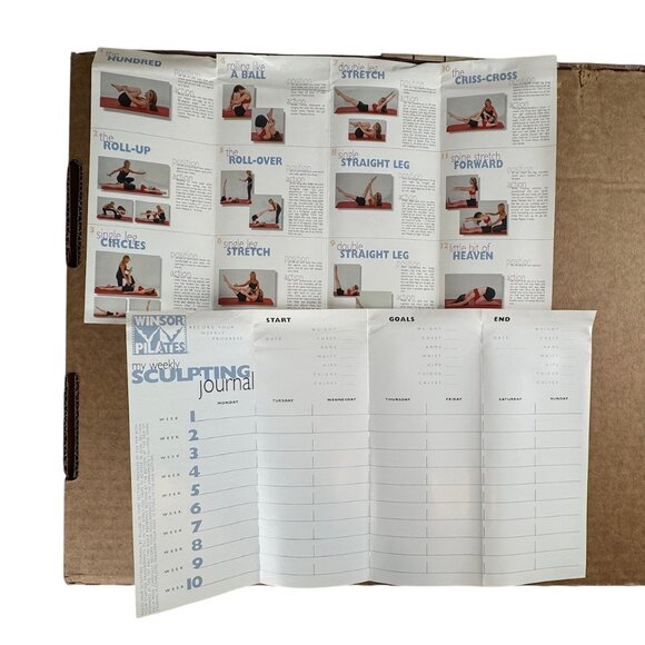 Winsor Pilates Basic 3 DVD + Power Sculpting DVD + Sculpting Band-NEW OPEN BOX - Picture 11 of 13